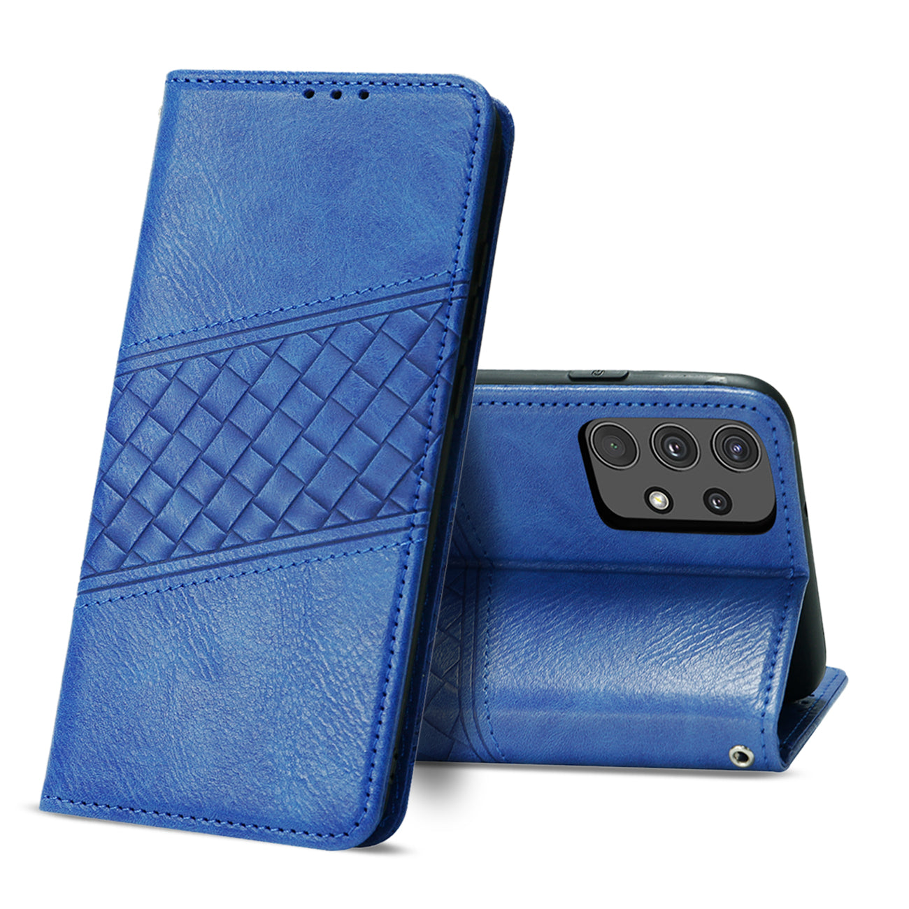 Reiko Samsung Galaxy A32/5G 3-In-1 Wallet Case In Blue